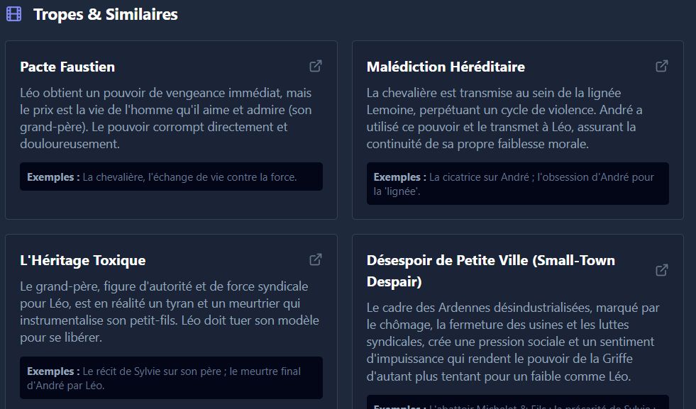 Storymatique Interface 3