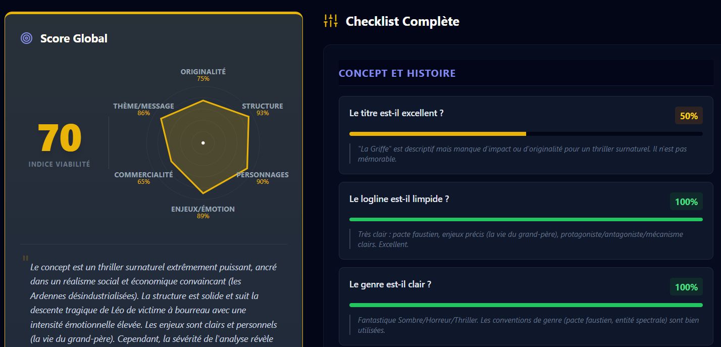 Storymatique Interface 4